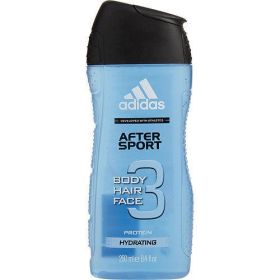 ADIDAS AFTER SPORT by Adidas 3 BODY, HAIR AND FACE SHOWER GEL 8.4 OZ (DEVELOPED WITH ATHLETES)